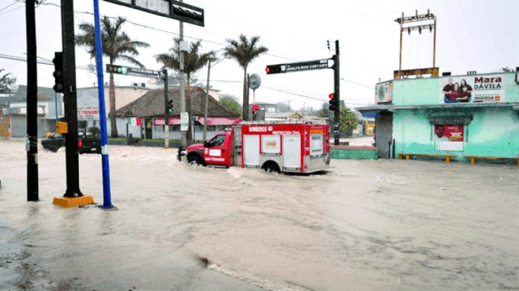 Cae ‘diluvio’ en siete municipios