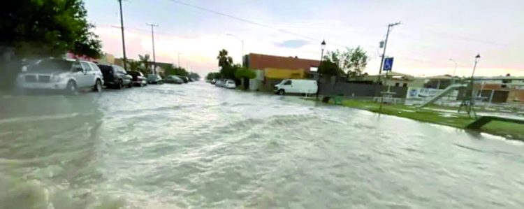 Alertan a colonias bajas por pronósticos de lluvia