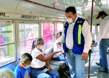 No relajan medidas sanitarias en camiones