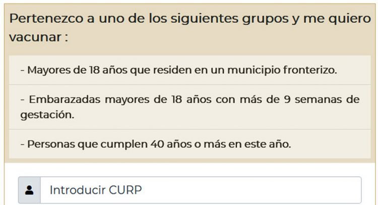 Inician registro anti-Covid para población fronteriza