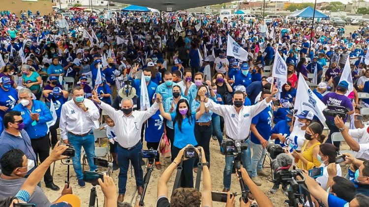 En Distrito Uno ¡ya ganó el PAN!: Rivas y vecinos