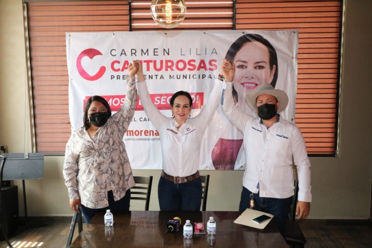 Se adhiere partido RSP al proyecto de Carmen Lilia