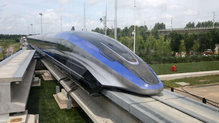 China estrena su tren capaz de alcanzar 600 kilómetros por hora