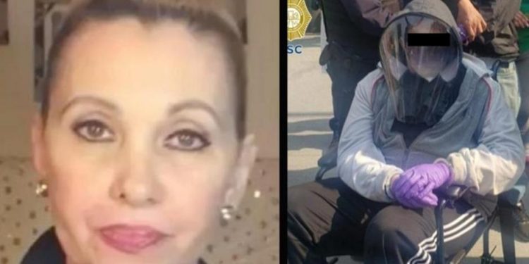 Aida Pierce justifica a su hijo; fue detenido por disfrazarse de anciano para vacunarse