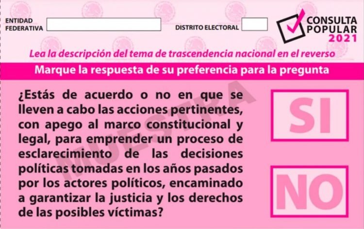 INE garantiza resultados de la consulta popular el mismo domingo 1 de agosto