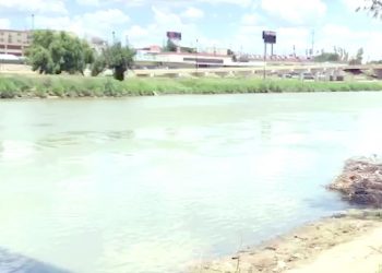 Aumenta nivel del río Bravo por lluvias en Coahuila