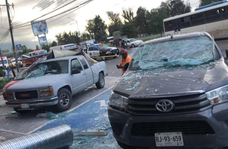Explota carnicería en Guadalupe; hay 7 lesionados