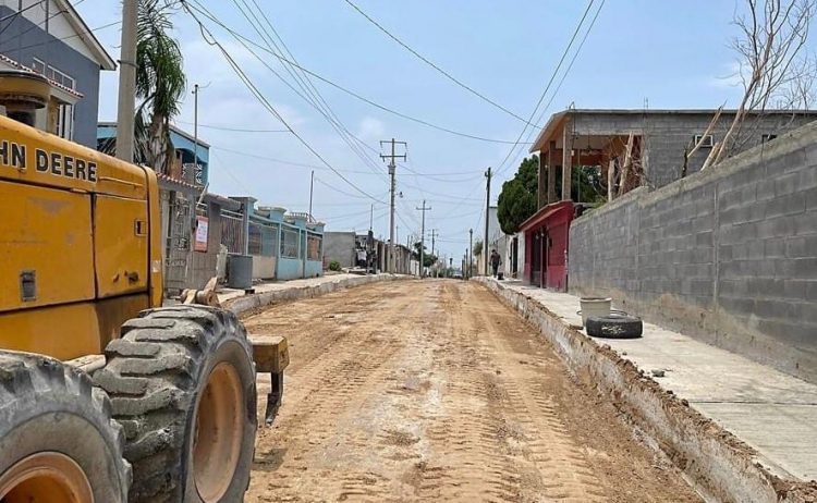 Arranca otra pavimentación en colonia Francisco Villa