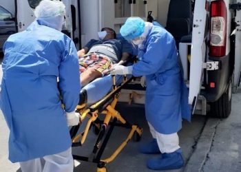 Regresa PCyB a su actividad de llevar pacientes Covid a hospital
