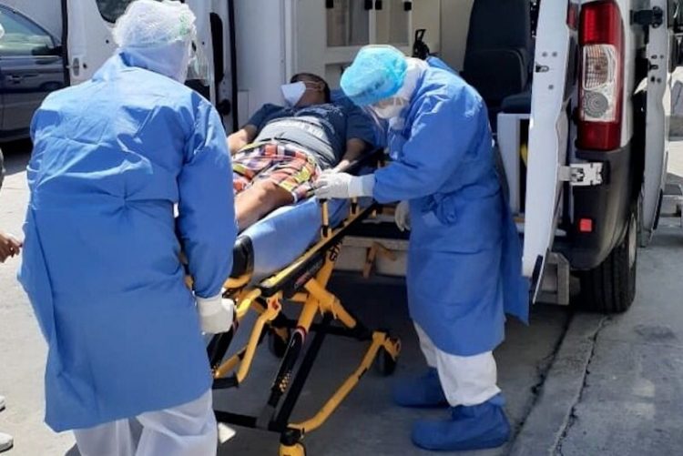 Regresa PCyB a su actividad de llevar pacientes Covid a hospital