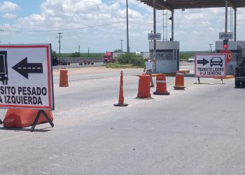 Instalan señalamientos en garita del Kilómetro 26