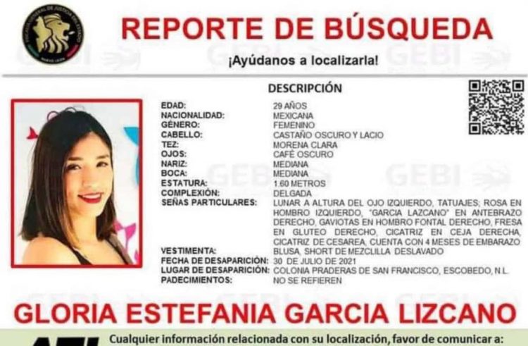 Cuerpo hallado en cuarto de renta era de joven embarazada desaparecida en Monterrey