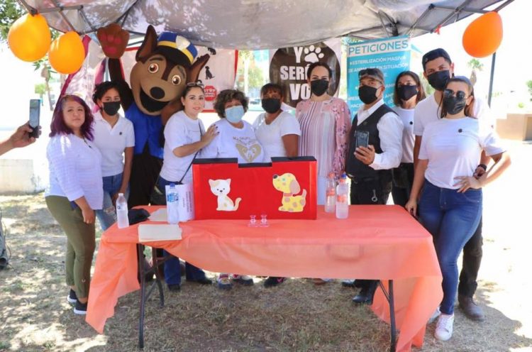 Carmen Lilia reafirma apoyo a refugios para mascotas