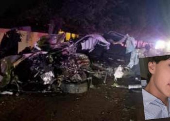 Identifican a jovencito muerto en brutal choque