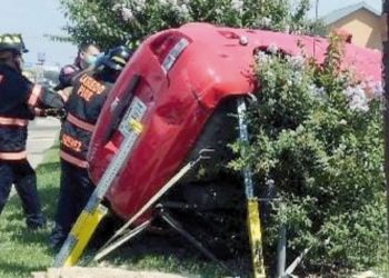 Ancianita queda gravemente herida