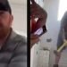Destruye baño que remodeló, porque no le quisieron pagar