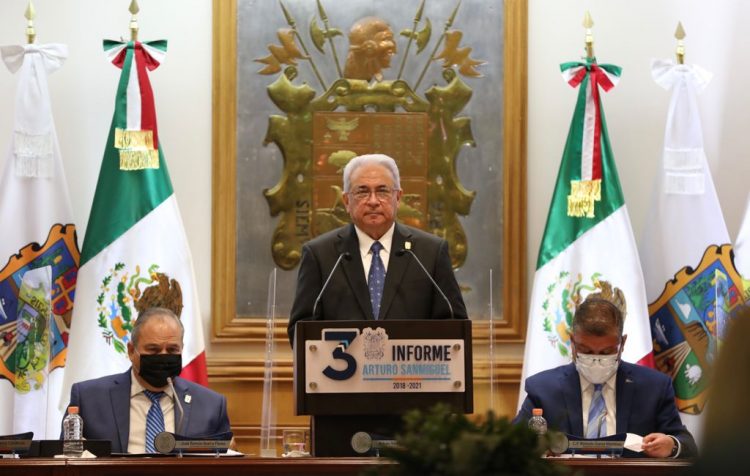 Comparece Arturo Sanmiguel tercer informe