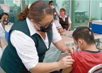 Termina hoy vacunación para niños y adolescentes con comorbilidades