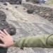 Video | Reportero se quema la mano al tocar la lava del volcán de La Palma