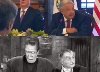 Fox se burla de AMLO y Ebrard y los compara con Familia Monster