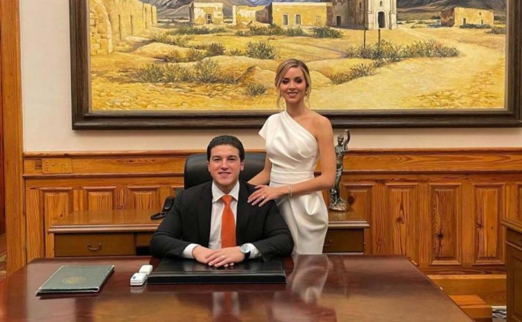 Mariana Rodríguez Cantú: Subastarán el vestido que usó en la toma de protesta de Samuel García