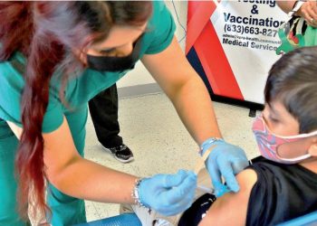 Intensifican vacunación pediátrica en ambos laredos