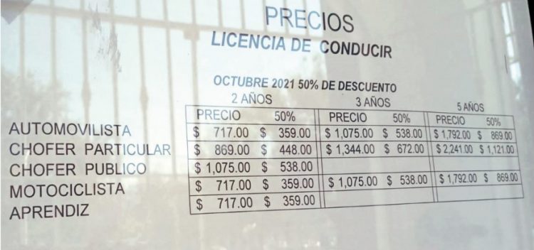 Invitan a contribuyentes tramitar licencia de manejo