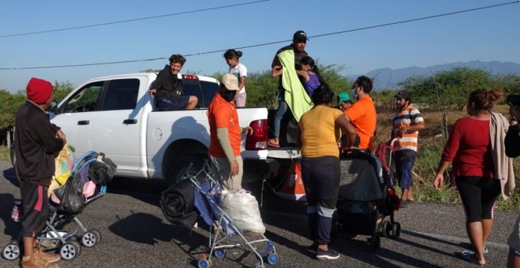Caravana migrante está compuesta por mil 200 personas; 800 solicitaron permanecer en el país: Segob