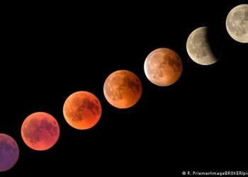 Mañana se producirá el eclipse lunar parcial más largo en 580 años