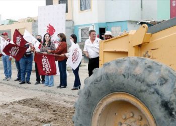 Arranca repavimentación en la colonia Olivos II