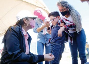 Logra Nuevo Laredo vacunación contra Covid en menores