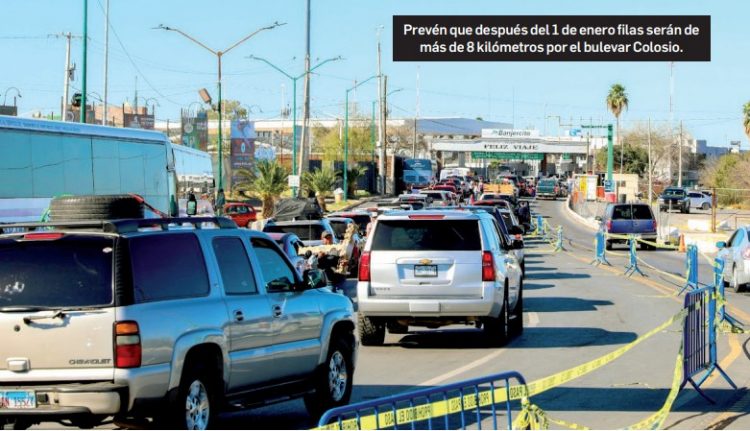 Paisanos forman filas kilométricas