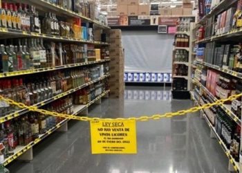 Prohíben venta de alcohol los domingos