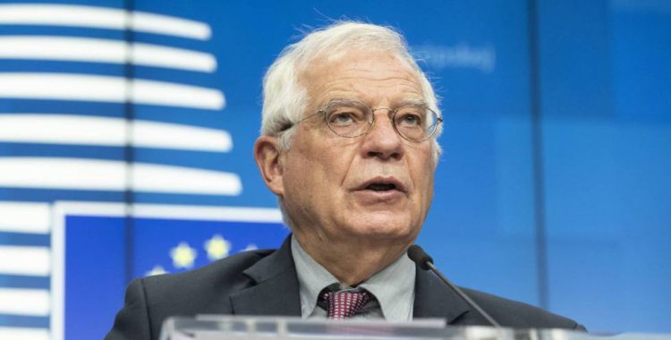 Josep Borrell, de la UE, afirma que ya comenzó el bombardeo en frontera de Ucrania