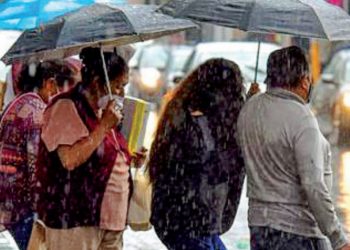 Vienen lluvias para el jueves y viernes