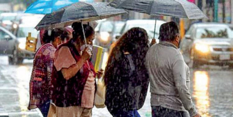 Vienen lluvias para el jueves y viernes