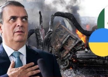 Ebrard reporta explosión en edificio contiguo a la embajada de México en Ucrania