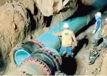 RESTABLECEN AGUA POTABLE EN LAREDO