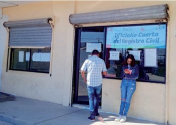 Tiene Oficialía Cuarta muy baja afluencia