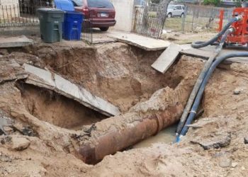 Esperan restablecer el servicio de agua en 4 días