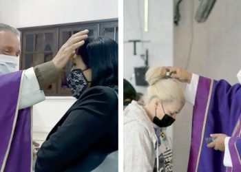 Celebran católicos Miércoles de Ceniza