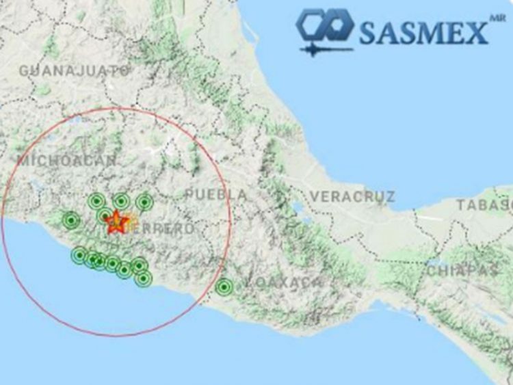 Sismo de magnitud 4.5 alerta a pobladores de Arcelia, en Guerrero