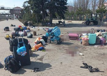 Ataque a estación de tren ucraniana de Kramatorsk deja 40 muertos, incluidos 4 niños