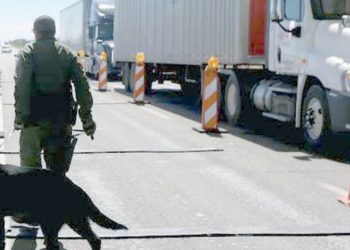 Descubren más de 100 ilegales ocultos en un camión de carga