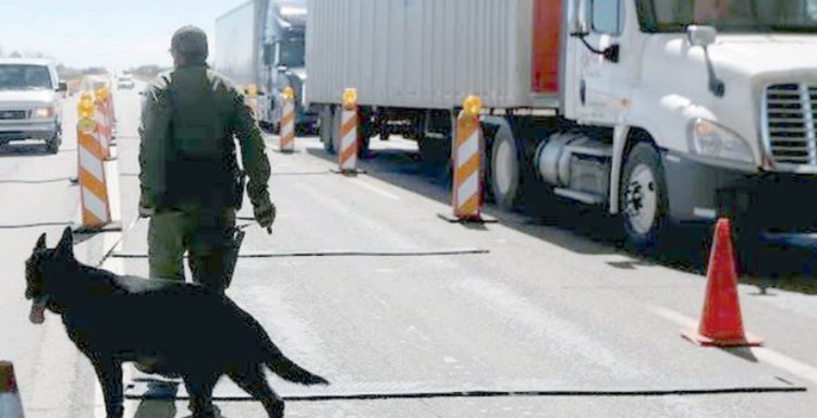 Descubren más de 100 ilegales ocultos en un camión de carga