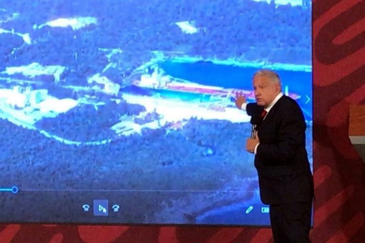 Va AMLO contra minera en QR por ‘burlarse’ del Gobierno