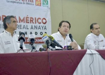 Américo no está solo: Mario Delgado; pide al gobernador serenarse