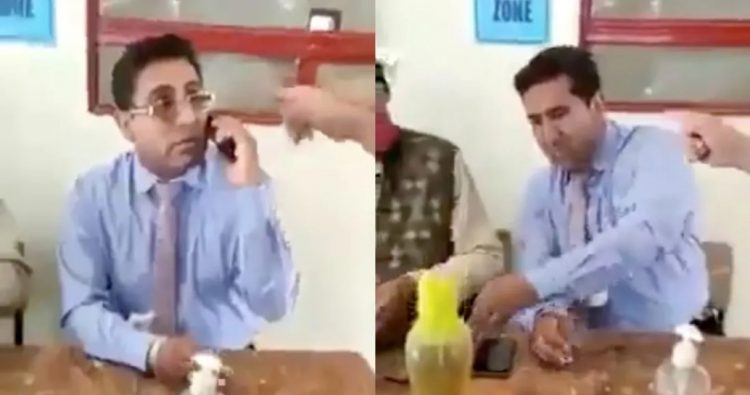 VIDEO | Padre abofetea a prefecto de escuela por presuntamente acosar a su hija