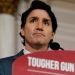 Trudeau anuncia proyecto de ley que «congela» tenencia de armas de fuego en Canadá