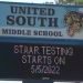 Otra amenaza; ahora en la secundaria United South